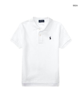 Polo bianca per neonati e bambini