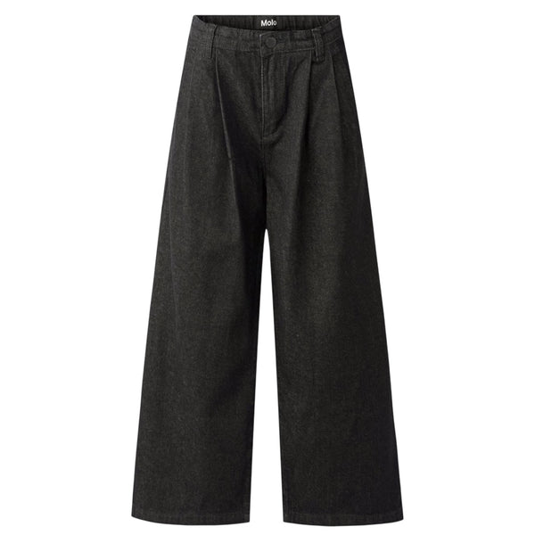 Jeans in denim nero per bambina