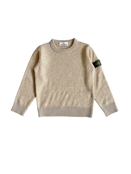 Maglia corda con logo per bambino