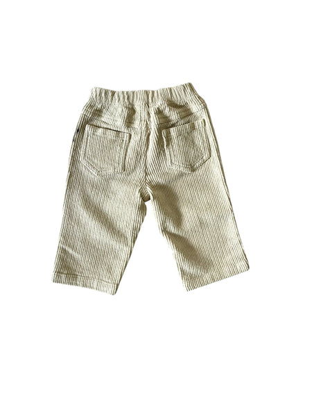 Pantalone sabbia in velluto a coste per neonato