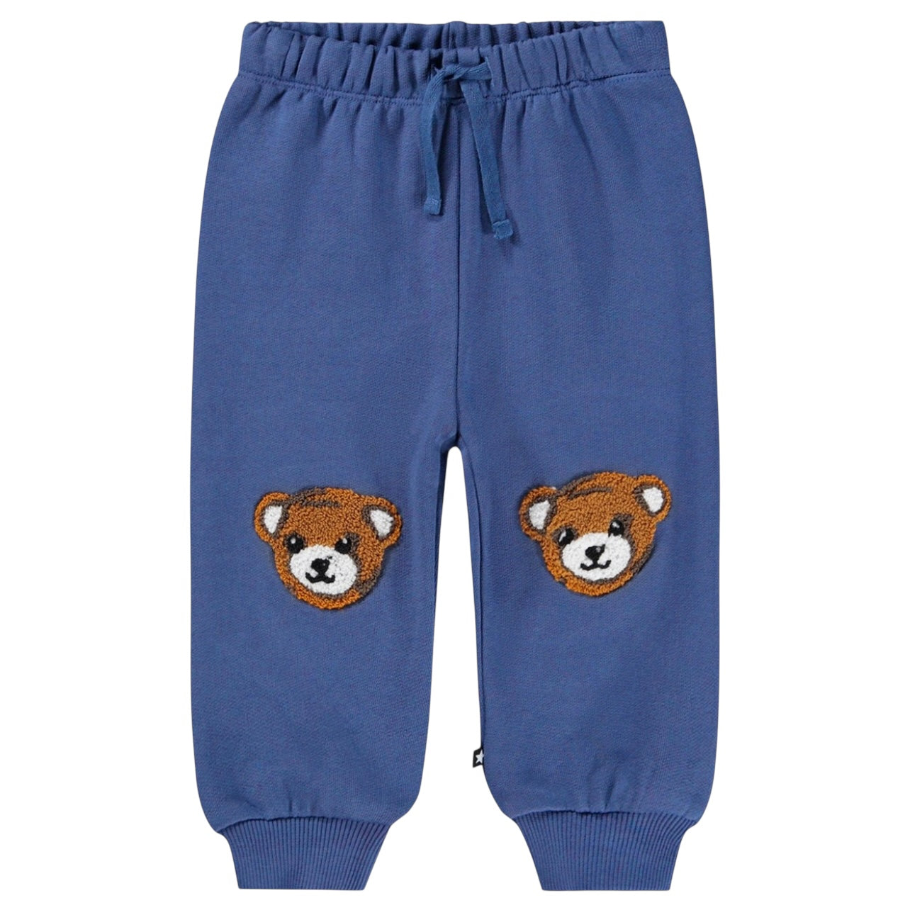 Pantalone blu con orsetti per neonato