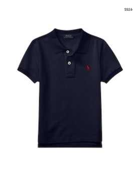 Polo blu per neonati e bambini