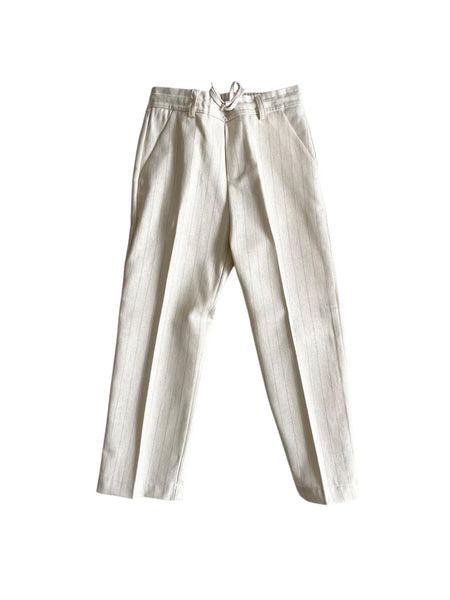 Pantalone gessato per bambino