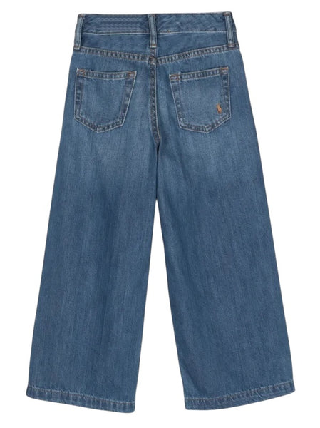 Jeans in denim blu per bambina