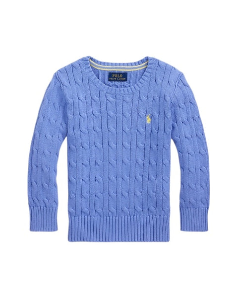 Maglia avio in cotone a trecce per neonati e bambini