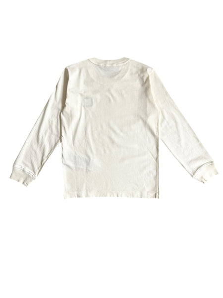 T-shirt burro con logo per bambino