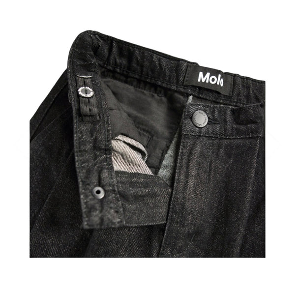 Jeans in denim nero per bambina