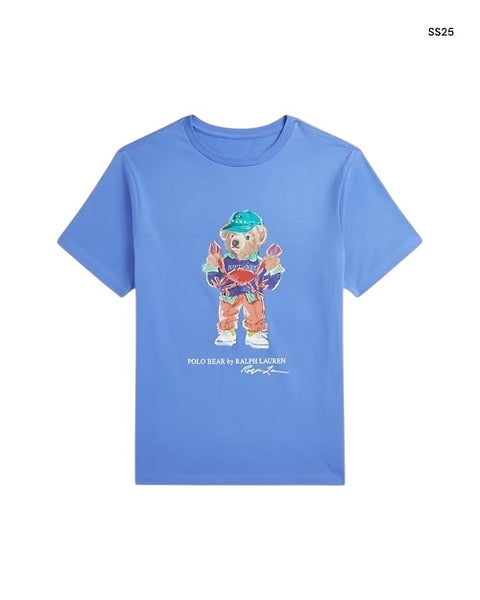 T-shirt avio con stampa per bambino