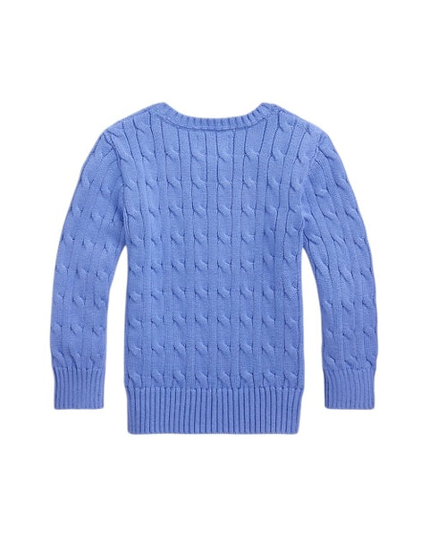 Maglia avio in cotone a trecce per neonati e bambini