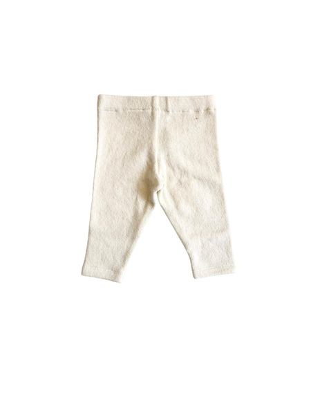 Leggings panna per neonata
