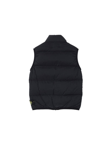 Gilet nero con logo per bambino