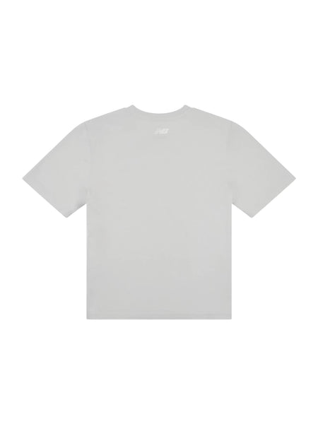 T-shirt grigia con stampa per bambino