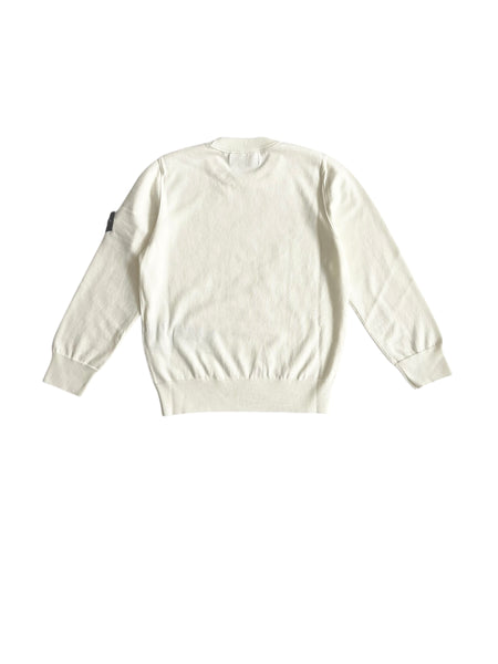 Maglia panna con logo per bambino