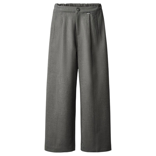 Pantalone grigio  con filo argentato per bambina