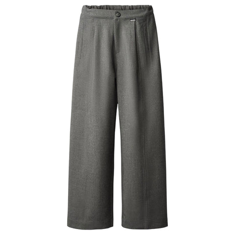 Pantalone grigio  con filo argentato per bambina
