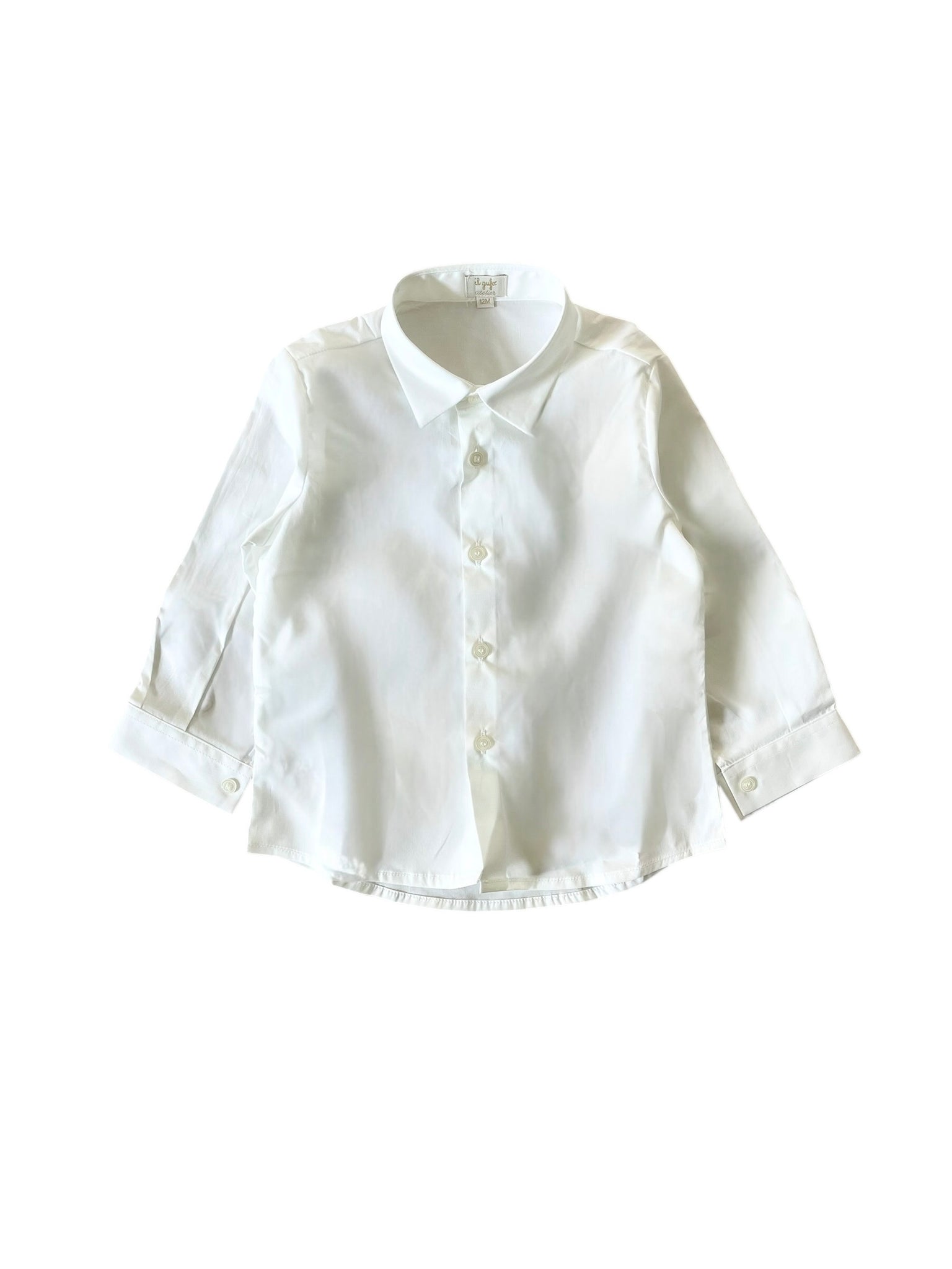 Camicia bianca per neonato