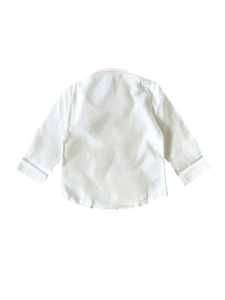 Camicia bianca per neonato