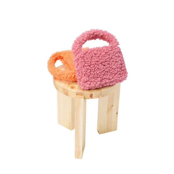 Borsa orsetto rosa per bambina