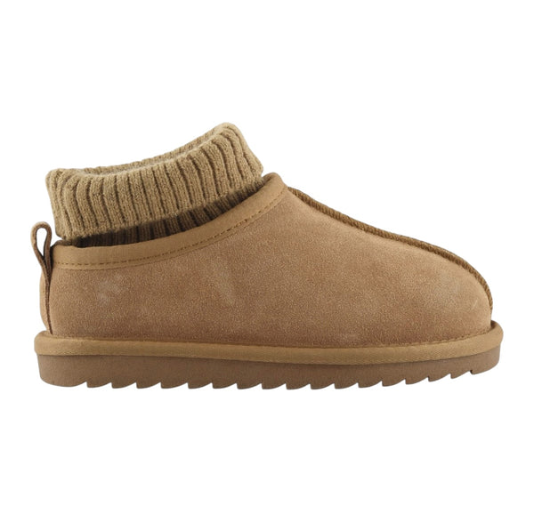 Sabot tan con calzino per bambina