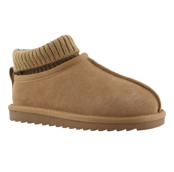 Sabot tan con calzino per bambina