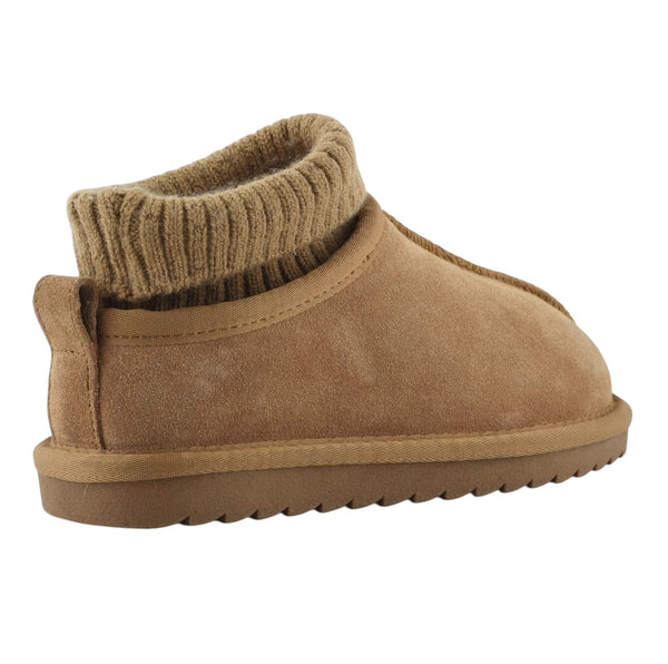 Sabot tan con calzino per bambina