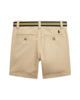 Short khaki con cintura per neonato e bambino