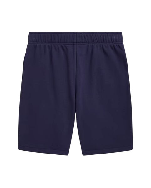 Short in felpa blu per bambino