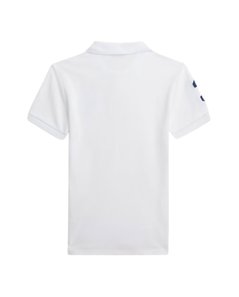 Polo bianca per bambini