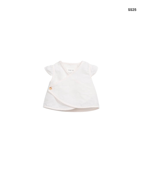 Blusa panna per neonata