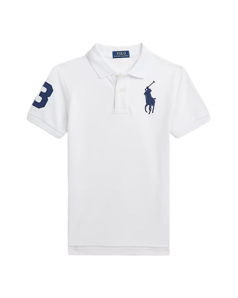 Polo bianca per bambini