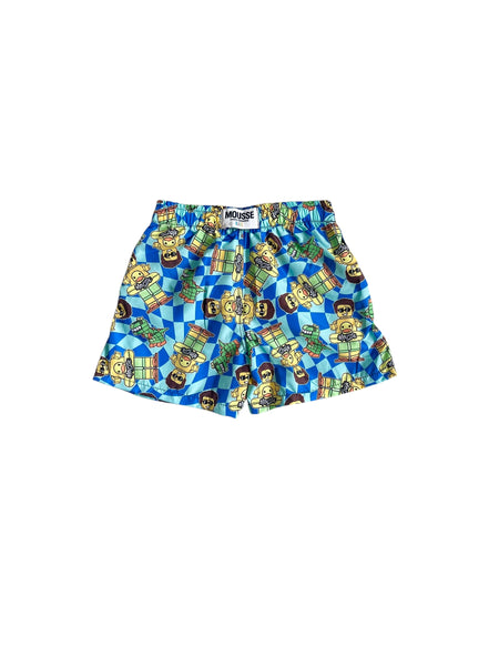 Costume multicolor con stampa all over per neonato e bambino