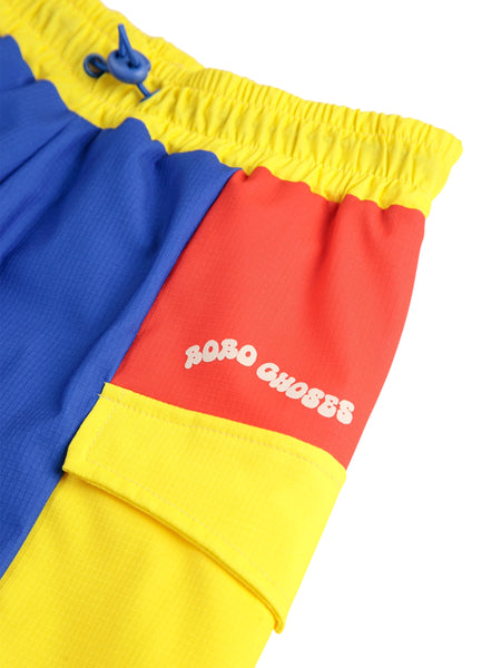Costume color block multicolor per neonato e bambino