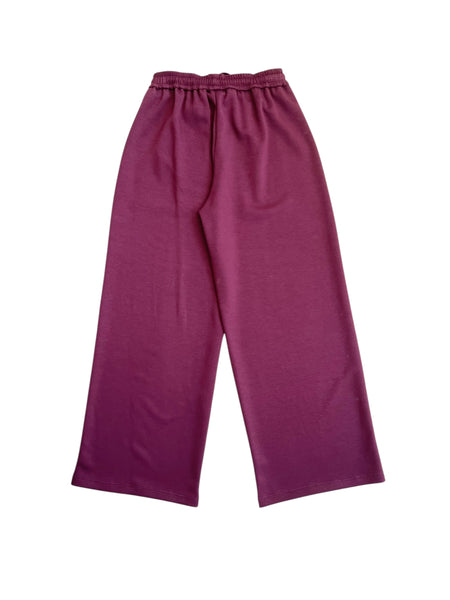 Pantalone bordeaux per bambina