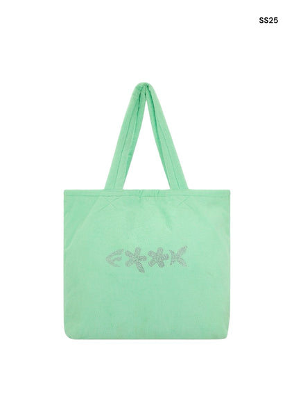 Borsa da mare acquamarina per bambina