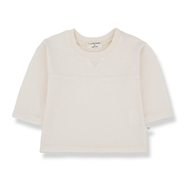 T-shirt panna per neonato