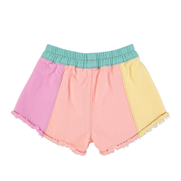 Short multicolor per neonata e bambina