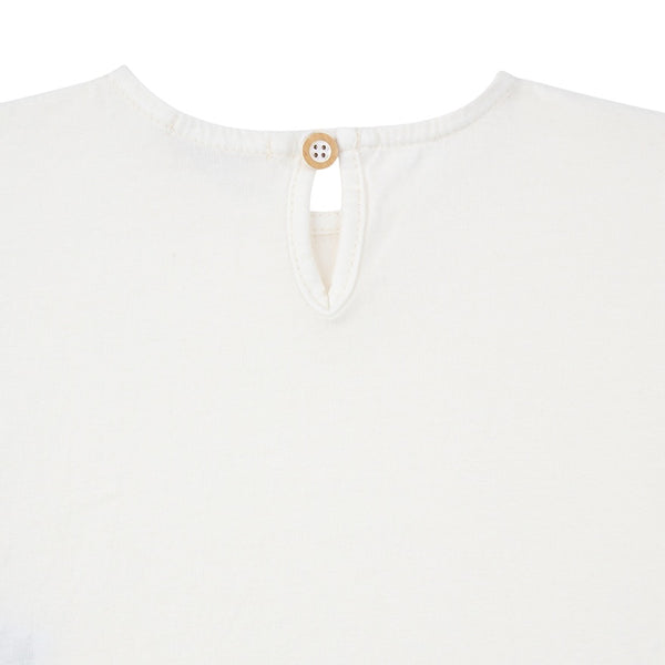 T-shirt panna per neonata 1+ more in the family CAMPANET OFF-WHITE 