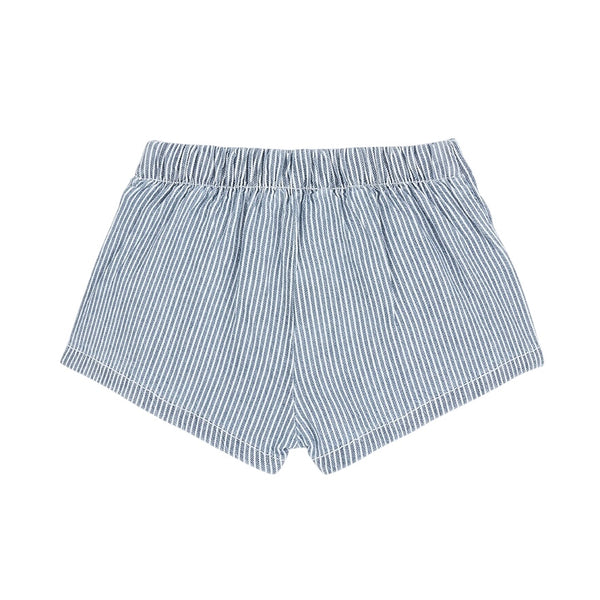 Shorts a righe per neonata 1+ more in the family DEIA DENIM 