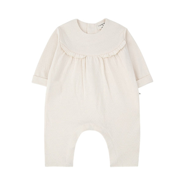Tutina panna con per neonata 1+ more in the family MARGOT ECRU 