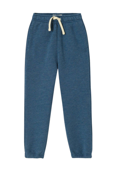 Pantalone in felpa ottanio con logo per neonati e bambini American Vintage KDOV05A ASTRE 