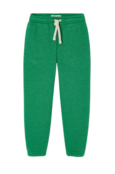 Pantalone in felpa verde con logo per neonati e bambini American Vintage KDOV05A TREFLE 