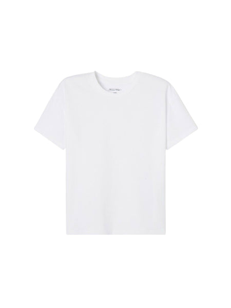T-shirt bianca per neonati e bambini American Vintage KFIZ02A WHITE 
