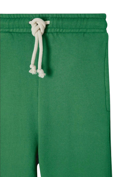 Pantalone in felpa verde per neonati e bambini American Vintage KIZU05 GOLF 