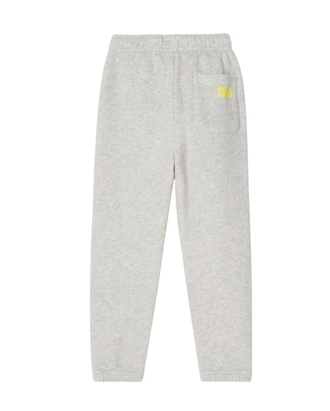 Pantalone grigio in felpa con logo per neonati e bambini American Vintage KKOD05A POLAR MELANGE 