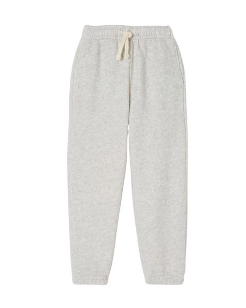 Pantalone grigio in felpa con logo per neonati e bambini American Vintage KKOD05A POLAR MELANGE 