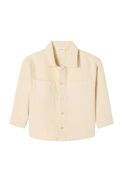 Camicia ecru per neonato e bambino American Vintage KLYC06A ECRU 