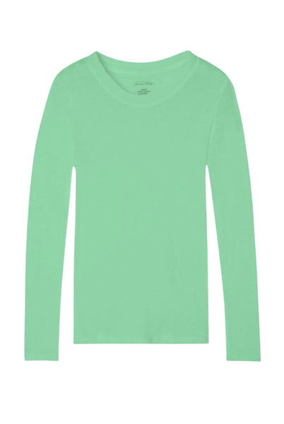 T-shirt verde per bambini American Vintage KMAS02 CHRYSALIDE 