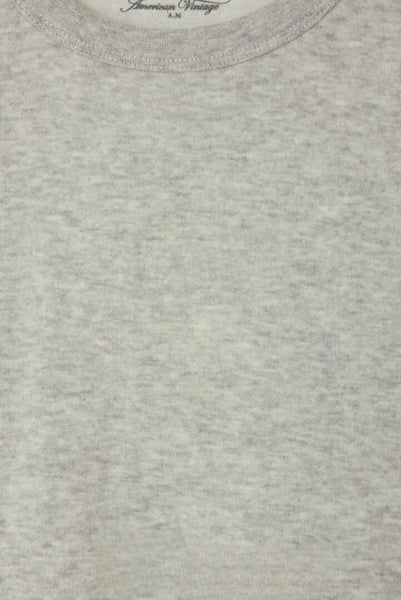 T-shirt grigio chiaro per neonati e bambini American Vintage KRUZ02A GRIS CLAIR 