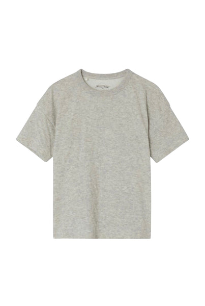 T-shirt grigio chiaro per neonati e bambini American Vintage KRUZ02A GRIS CLAIR 