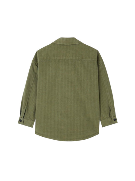 Camicia kaki per neonati e bambini American Vintage KRYG06A KHAKI 